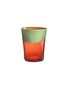 NASON MORETTI - Dandy Glass Wine Cup — Pea Green/Orange