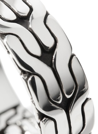 Detail View - Click To Enlarge - JOHN HARDY - ‘CLASSIC CHAIN’ STERLING SILVER BAND RING