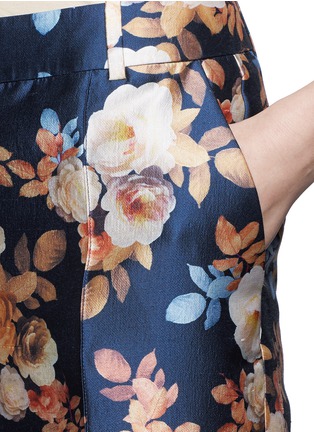Detail View - Click To Enlarge - J.CREW - Collection cropped trousers in antique floral