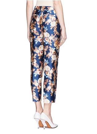 Back View - Click To Enlarge - J.CREW - Collection cropped trousers in antique floral