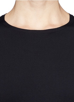Detail View - Click To Enlarge - THE ROW - 'Adiba' bonded jersey dress