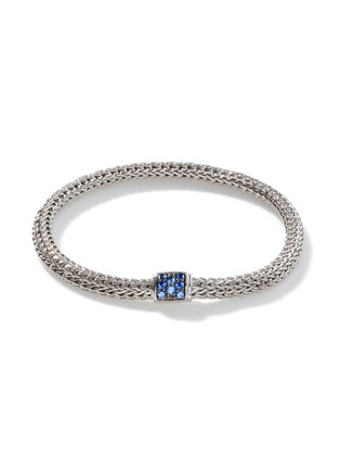 Main View - Click To Enlarge - JOHN HARDY - ‘Classic Chain' Sapphire Sterling Silver Bracelet