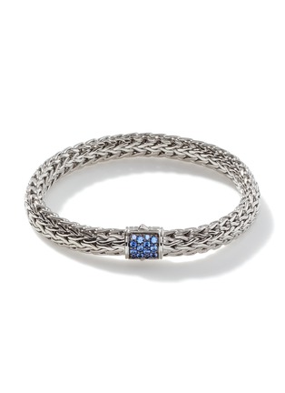 Main View - Click To Enlarge - JOHN HARDY - ‘Classic Chain' Sapphire Sterling Silver Bracelet