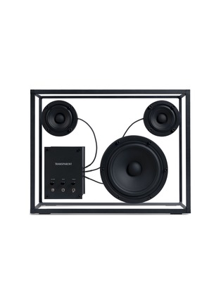 Main View - Click To Enlarge - TRANSPARENT - Transparent Speaker – Black