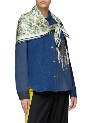 loewe silk scarf