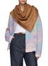 Figure View - Click To Enlarge - LOEWE - ‘Damero' anagram jacquard fringe edge scarf