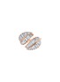 Main View - Click To Enlarge - ANITA KO - Diamond 18k rose gold palm leaf ring