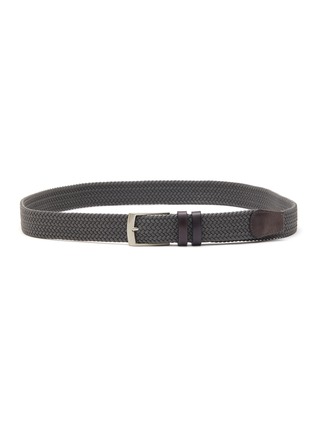 Main View - Click To Enlarge - MAGNANNI - ‘Nadal' woven elastic buckle belt