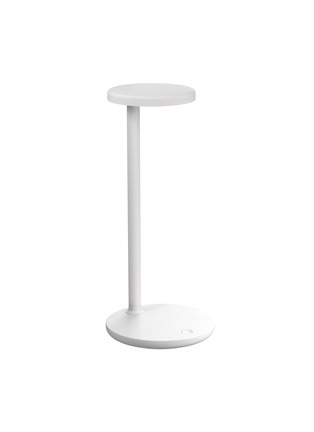 Main View - Click To Enlarge - FLOS - Oblique Charger Table Lamp — Matt White