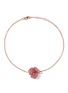 Main View - Click To Enlarge - AS29 - ‘Bloom' sapphire 18k rose gold mini flower bracelet