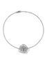 Main View - Click To Enlarge - AS29 - ‘Bloom' diamond sapphire 18k white gold mini flower bracelet