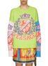 Main View - Click To Enlarge - VERSACE - ‘ROYAL REBELL‘ KNIT SWEATER