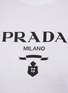  - PRADA - Logo Cotton Crewneck T-Shirt