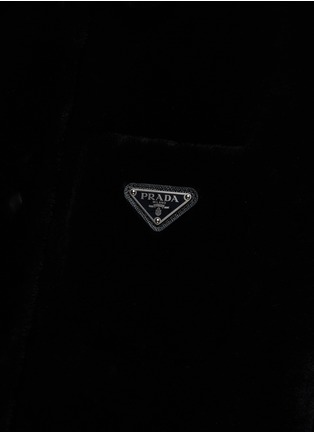  - PRADA - Reversible Snap Button Re-Nylon Shearline Coat