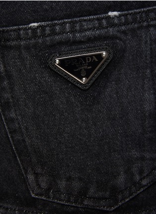  - PRADA - MIDI DENIM SKIRT