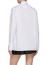 Back View - Click To Enlarge - PRADA - Logo Patch Classic Cotton Poplin Shirt