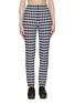 Main View - Click To Enlarge - ALAÏA - GINGHAM STIRRUP LEGGINGS