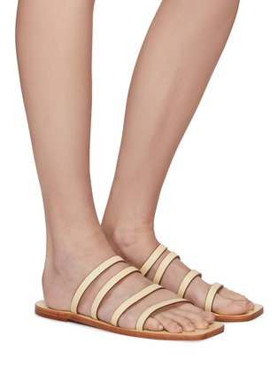 Figure View - Click To Enlarge - A.EMERY - ‘Eden' multi-band leather flat sandals