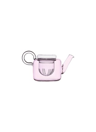 Main View - Click To Enlarge - ICHENDORF - PIUMA SMALL TEAPOT — CLEAR/PINK