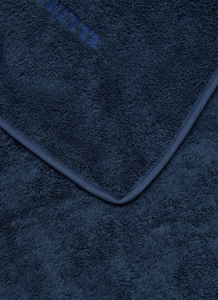 Detail View - Click To Enlarge - FRETTE - Unito Cotton Terry Bath Sheet — Midnight Blue