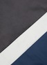 Detail View - Click To Enlarge - FRETTE - Bold Boudoir Pillowcase — Storm Grey/Midnight Blue