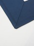 Detail View - Click To Enlarge - FRETTE - Bold King Size Duvet Set — Milk/Midnight Blue