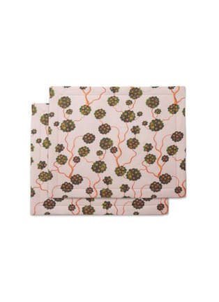 Main View - Click To Enlarge - LA DOUBLEJ - Orange Grove Tablemat – Set of 2