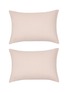 ONCE MILANO - Linen Standard Pillowcase Set Of 2 — Pale Pink