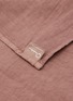 Detail View - Click To Enlarge - ONCE MILANO - Linen Top Sheet — Vintage Pink