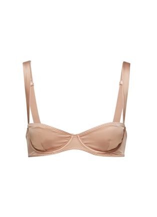 Main View - Click To Enlarge - SKIMS - ‘WOVEN SHINE’ UNDERWIRE BRA