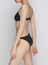 Back View - Click To Enlarge - SKIMS - ‘Woven Shine’ Bikini Bottom