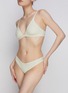 Figure View - Click To Enlarge - SKIMS - ‘Cotton’ Jersey Dipped Thong