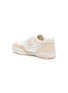  - NEW BALANCE - ‘BB550’ LOW TOP LACE UP PERFORATED LEATHER SNEAKERS