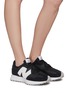 Figure View - Click To Enlarge - NEW BALANCE - ‘327' low top nylon sneakers