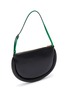 Detail View - Click To Enlarge - JW ANDERSON - ‘THE BUMPER’ NAPPA LEATHER MOON SHOULDER BAG