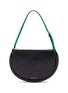 Main View - Click To Enlarge - JW ANDERSON - ‘THE BUMPER’ NAPPA LEATHER MOON SHOULDER BAG