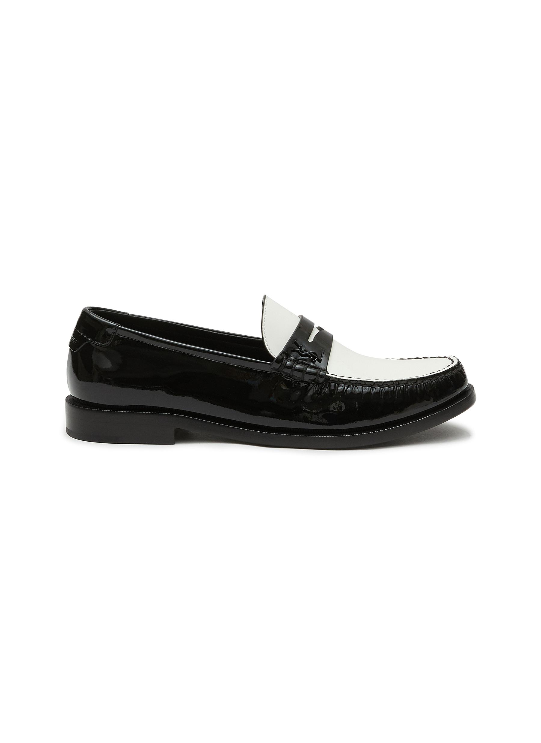 â€˜LE LOAFER 15’ PATENT NAPPA LEATHER LOAFERS