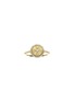 Main View - Click To Enlarge - LC COLLECTION JEWELLERY - DIAMOND 18K GOLD DISC RING