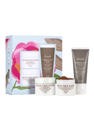 Main View - Click To Enlarge - FRESH - Smooth & Soften Mask Set