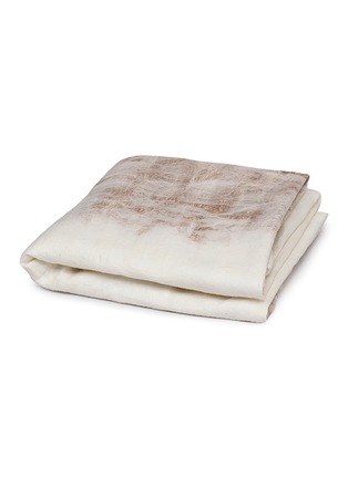 Main View - Click To Enlarge - BAEA - Nuno' Merino-Alpaca Wool Silk Blend Throw — White Sand