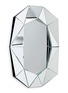 Main View - Click To Enlarge - REFLECTIONS COPENHAGEN - DIAMOND LARGE MIRROR — SILVER