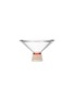 Main View - Click To Enlarge - REFLECTIONS COPENHAGEN - HOPE CRYSTAL BOWL — CLEAR/RED/MILK