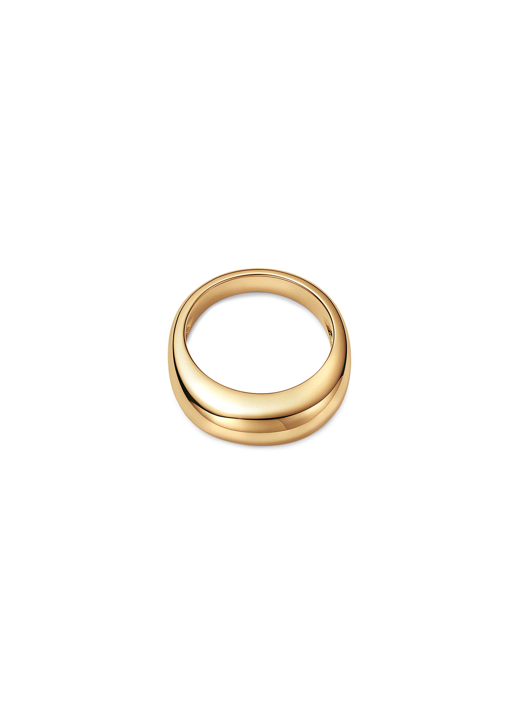 FUTURA 18k fairmined ecological gold vaulted ring