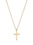 Main View - Click To Enlarge - FUTURA - ‘CROSS’ 18K FAIRMINED ECOLOGICAL GOLD NECKLACE