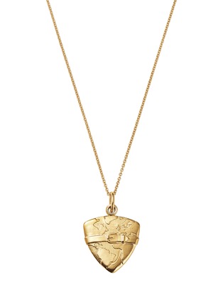 Main View - Click To Enlarge - FUTURA - ‘Love Locket' 18k fairmined ecological gold necklace