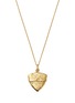 FUTURA - ‘Love Locket' 18k fairmined ecological gold necklace