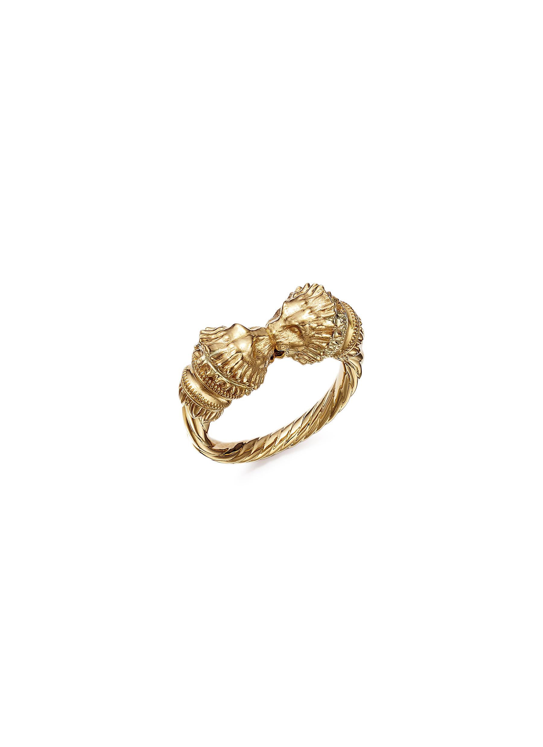 FUTURA ‘Lion' 18k fairmined ecological gold ring