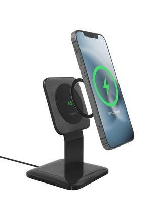 Detail View - Click To Enlarge - MOPHIE - snap+ Wireless Charging Stand — Black