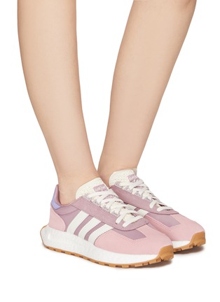 Figure View - Click To Enlarge - ADIDAS - ‘Retropy E5' Low-Top Lace Up Sneakers