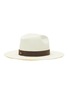 Figure View - Click To Enlarge - JANESSA LEONÉ - ‘MARCELL’ PACKABLE BLEACH STRAW FEDORA HAT